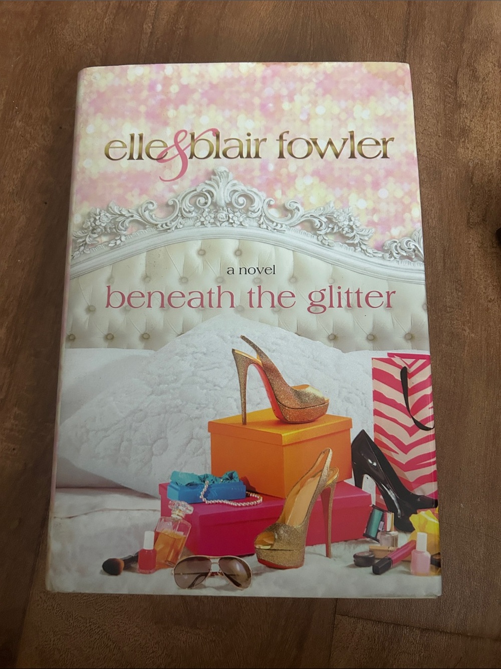 Beneath the Glitter - Pink Glitter Cover